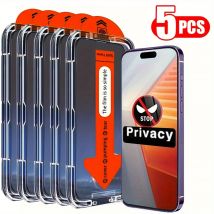Szkło hartowane Anti-Spy do iPhone'a 13 12 Mini 11 14 15 Plus 16 Pro Max 17 Air 16e Ochrona ekranu iPhone XR X XS Max 7 8 Film