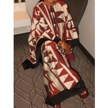 2023 frühjahr Neue Fledermaus Ärmel Robe Maxi Kleid Damen Elegante Rollkragen Lose Party Kleid Frauen Chic Plissee Grafik Bankett Kleid