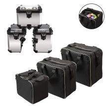 Motorrad-Gepäcktaschen für BMW R1200GS Adv, schwarze Innentaschen R1250 R1250 GS Adventure