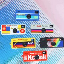 Kodak Charmera Keychain 35MM/F2.4 Digital Camera 1987 with Flash Mini Digital Camera 6 Colors Random Color Camera For Gift ﻿