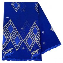 Latest 100% Cotton Muslim Scarf for Shawls Pashmina Fashion New Hot Sale African Women Scarfs Big Circle Design Big Embrodiery