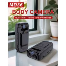 lnhaa MD36 HD 1080P Body Camera Mini Camera Micro Cam Motion Detection Snapshot Loop Recording Camcorder
