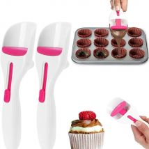 Kuchen Teig Spender Löffel Mehl Paste Spender Löffel DIY Cupcake Löffel Teig Spender Backwerk zeuge Küchen zubehör
