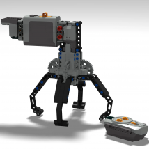 Technische MOC Bausteine Elektrische RC Roboter Manipulator Mechanische Arm Clamp Klaue Kit DIY Bildung Spielzeug Für Kind