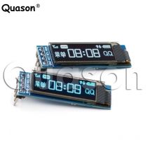 0,91 Zoll OLED-Modul 0,91 Zoll weiß/blaues OLED 128 x 32 OLED-LCD-LED-Anzeigemodul 0,91 Zoll IIC Communicate