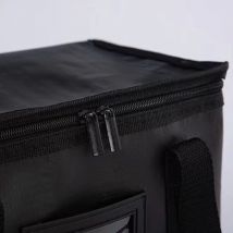 Gewebte, isolierte Lunchtasche, große Kapazität, tragbare Lebensmitteltrage, vielseitige Heiß-Kalt-Thermotasche für Picknick im Freien
