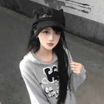 2025, neue Y2K-Hüte für Mädchen, neue heiße Mädchen-Neue Kitty-Ohren, Cowboy-Baseballmütze, niedliche Hip-Hop-Kappe, Kappen für Frauen, Baseballkappe