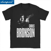 Men Women's T-Shirt Charles Bronson Powerviolence Fun 100% Cotton Tee Shirt Short Sleeve T Shirts Crewneck Clothes New Arrival