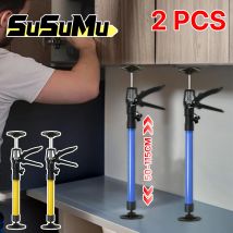 Telescopic Steel Hand Jack Support Rod Labor-Saving Cabinet Board Lifting Tool Adjustable Hand Work Bracket Drywall Construction