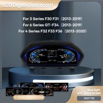 12.3 "1920*720 Auto Lcd Cruscotto Paneel Per BMW 3 4 Serie F30 F31 GT-F34 F32 F33 F36 418D Instrumentenpaneel Virtuele Cockpit