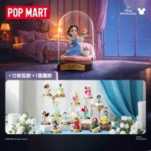POP MART Disney PRINCESS Seria Stwórz Swój Świat Blind Box Figurka Niespodzianka Anime Figurki Akcji Dekoracja Domu Model na Biurko