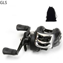 GLS 2026 Baitcasting-Angelrolle 8KG Max Bremskraft Mit Magnetbremse Links-/Rechtshänder Angelspule Carretilha Pesca