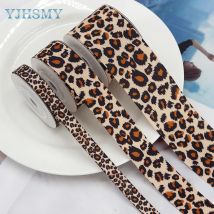 Leoparden-Ripsband, dekoratives Tierdruckband, Gepardenband für Boxverpackungen, DIY, Basteln, Kränze, Zuhause, Party, Dekoration