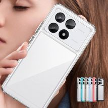 Per Poco F6 Pro Custodia Cover Xiaomi Poco F6 Pro Capas Telefono Paraurti Armatura Antiurto Trasparente Colore Trasparente Trasparente Fundas Poco F6 Pro