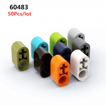 50 Teile/los Bausteine 60483 74695 40147 Ziegel Liftarm Dicke 1x2 - Achse Loch Auto Partikel DIY pädagogisches Kinder Spielzeug