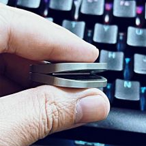 Magnetischer klicker zappeln spielzeug edc haptischer münzen stress und angst linderung für erwachsene juguetes antiestrés para adulltos