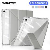 For Samsung Galaxy Tab Case for S9/S9FE/S10FE/S10Lite 11in S9 Plus 12.4in A9 8.7in A9 Plus Magnetic Y-type Case With Pen Slot