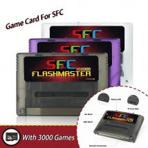 3000 In 1 Super ED Game Card For Super Famicom With 8GB TF Card Cassette For SFC Video Game Console