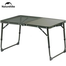 Naturehike MDF-Campingtisch, ultraleichter klappbarer Schreibtischtisch, höhenverstellbar, faltbar, kleiner Tisch für den Außenbereich, Kaffee-Picknicktische