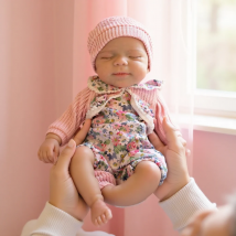 Aizwa1 13-calowa Pascale Miękka Silikonowa Lalka Dziewczynka Bebe Noworodek Reborn Dla Dzieci Prezent Urodzinowy Ręcznie Robiona Lalka Niemowlę