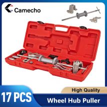 Camecho 17pcs/Set Axles Slide Hammer Puller Set 2/3 Jaw Internal/External Puller Bearing Remover Tool Set