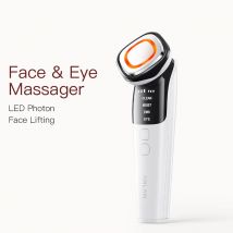ANLAN EMS Gesichtsmassagegerät Facelifting LED Photon Tiefenreinigung Augenhaut Falten Entfernen Wärme Vibration Hautpflege Schönheitsgerät
