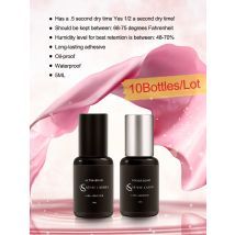 SENSE LASHES 10pcs Premium Adhesive Make Lashes Dried After Eyelash Extensions Glue Suitable for All Eyelash Extension