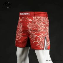 MMA Shorts Männer Kampf Hosen Frauen Kinder Kampfkunst Red Dragon Wrestling Grappling Kleidung BJJ Kickboxen Muay Thai Boxen Shorts