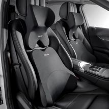 Supporto lombare per auto Poggiatesta Cuscino per il collo Supporto Cuscini per il collo morbidi universali Cuscino per lombare in memory foam per auto Supporto per la schiena