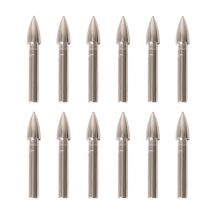 Archery Bow Hunting 60 grain iron Bullet Point Tip For ID 4.2 mm Arrow Shaft Accessories