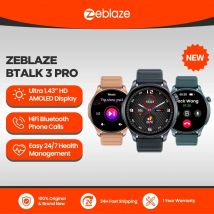 Nuovo Zeblaze Btalk 3 PRO Smart Watch Display AMOLED da 1,43 pollici Chiamate telefoniche Bluetooth Smartwatch Monitoraggio della salute e del fitness