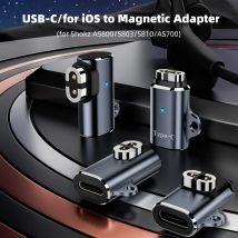 USB C/für iOS auf magnetischen Adapteranschluss, 90-Grad-Knochenleitung, Kopfhörer-Ladegerät, Konvertierung für Shokz AS800/S803/S810/AS700