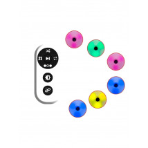 Światło treningowe zwinności, trening kondycji fizycznej dla dzieci, pilot do sterowania działaniem światła