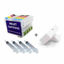 Cartuccia d'inchiostro di ricarica vuota 604 604XL con chip e resetter per stampante Epson XP 2200 2205 3200 3205 4200 4205 WF 2910DWF 2950