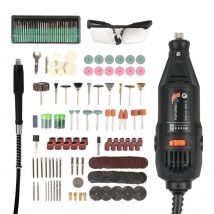 Mini taladro eléctrico, perforadora de 130W, herramientas rotativas de velocidad Variable de 30000rpm, grabador eléctrico para Dremel 4000 3000