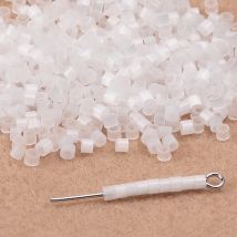 Ca. 2000 Stück/5000 Stück 2 mm weiße Opal-Katzenaugenperlen, tschechische Glasperlen für Schmuckherstellung, DIY-Armband, Halskette, Ohrring, Tasche