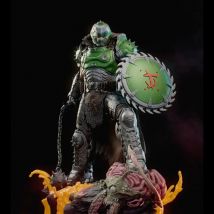 1/24 Scale 80mm height Resin Figure Doom Warrior demon Slaughterer Model Kit Unassembled and Unpainted 3D printing toy 1280