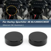 XL 1200S/C Motorcycle Front Upper Fork Stem Center Cap Cover For Harley Sportster 48 XL1200S XL1200C XL1200X XL1200XS 1988-2013