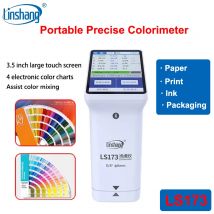 Kolorimeter Farbmessgerät LS173 D/8 °   Professionelles tragbares Handkolorimeter mit Touchscreens, Farbanalysator für Autolack