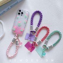 Neu verbessertes dickes und langlebiges geflochtenes kurzes Seil für Mobiltelefone, universelles Lanyard, Mehrzweck-Handzug-Anti-Verlust-Seil
