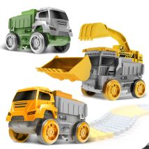 Ersatzautos für Gleise – zusätzliches Rennwagenzubehör für Dinosaurier-Rennstrecke und Zugspielzeug, Geschenk – für Kinder, Spielzeug für Jungen und Mädchen