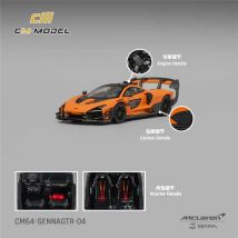 CM Modell 1/64 SennaGTR Modell Sportwagen Edition Supersportwagen Fahrzeug Druckguss Auto Sammlung Spielzeug Station Fahrzeug Geschenk für Erwachsene