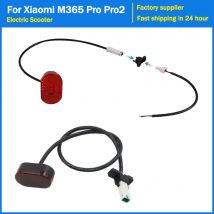Fanale posteriore per parafango posteriore per Xiaomi M365 Pro Pro2 Scooter elettrico Fanale posteriore resistente pieghevole Parti di riparazione del cavo di coda intelligente