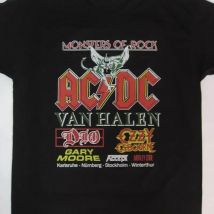 Maglietta Monsters Of Rock Germania 1984 Taglie dalla S alla XXL Novità