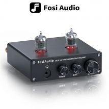 Fosi Audio Phono Preamp for Turntable Phonograph Preamplifier With 5725W Vacuum Tube Amplifier HiFi BOX X4