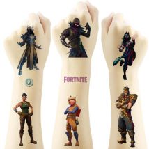 Fortnites Serie Aufkleber Hot Game Arm Temporäre Tattoos Wasserdichte Körperkunst DIY Dekoration Niedliche Fake Tattoo Lustiges Geburtstagsgeschenk