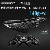RYET sella per bicicletta stampata in 3D sella ultraleggera in carbonio 135/143mm 105g sella per bici per MTB ghiaia sedile per bici da strada parti in bicicletta