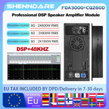ShennDare PDA3000+CQ260D Audio Speaker Module 2x1000W 8ohm Professional DSP Active Speaker Amplifier Module Subwoofer Amp Board