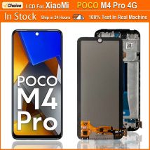Display Super AMOLED da 6,79" MZB0B5VIN 2201117 PI PI 2201117 LCD PG per Xiaomi Poco M4 Pro 4G LCD Touch Screen Digitizer Assembly