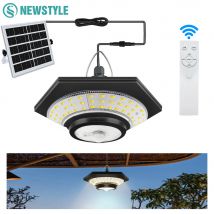 Solar Pendel leuchten im Freien LEDs 5 Modi Solar Bewegungs sensor Licht wasserdicht Remote Timer Scheune Pavillon Garage Garten